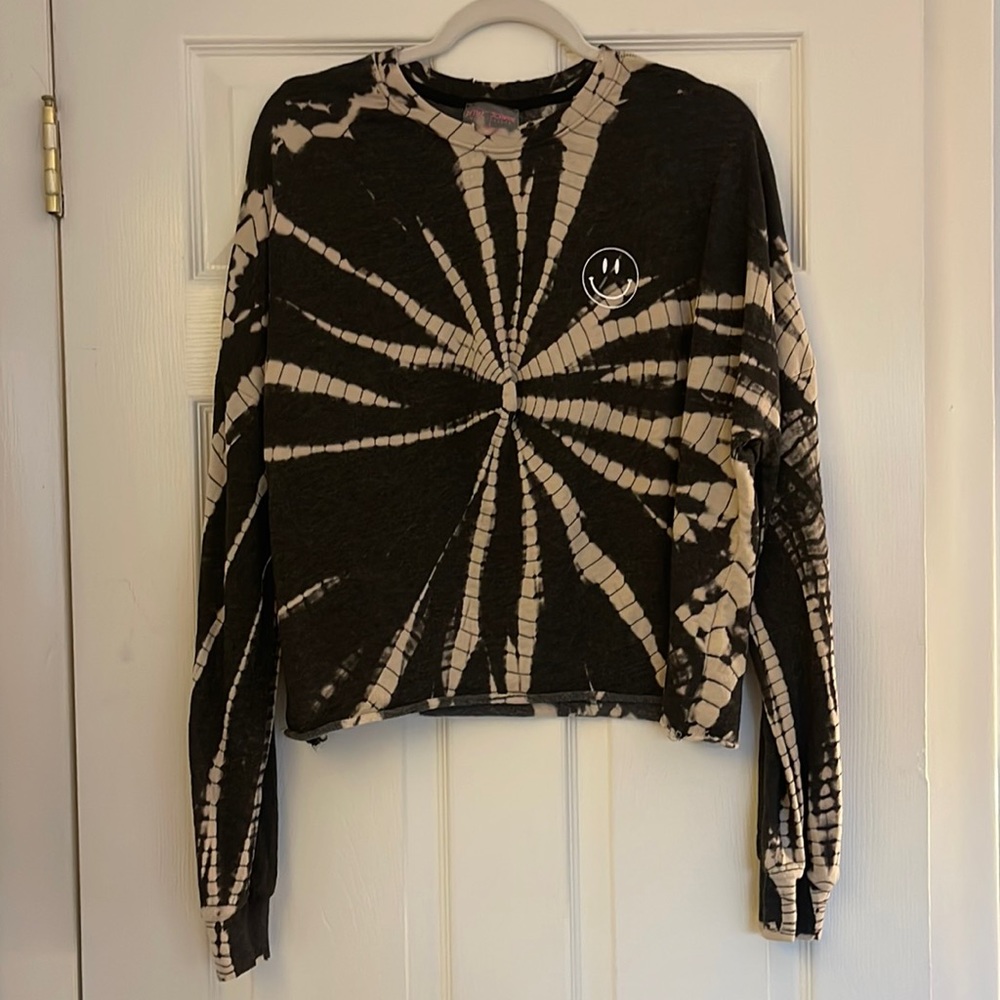 Betsey Johnson Tye Dye Long Sleeve Shirt